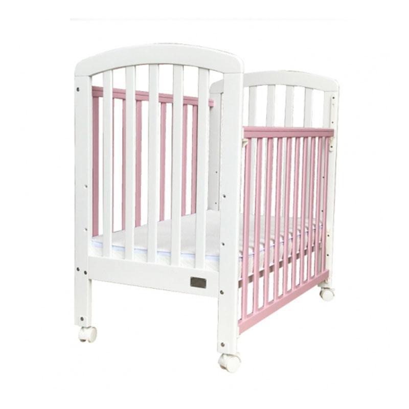 Baby Star Medi 嬰兒木床 包括3"床褥-粉紅色-Suchprice® 優價網