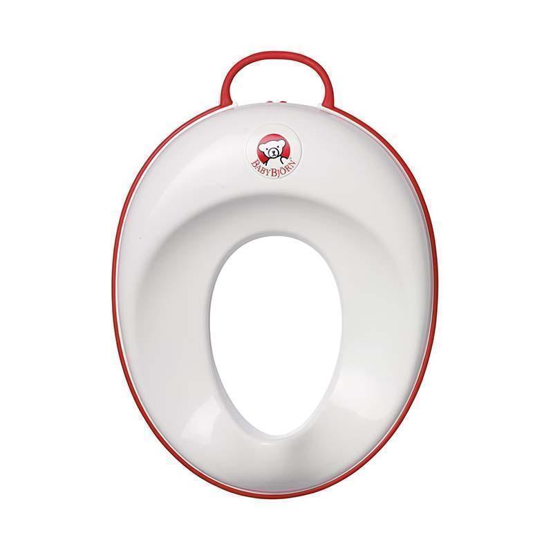 BabyBjörn 兒童可調節 學習廁板 瑞典品牌-白色 White/紅色 Red-Suchprice® 優價網