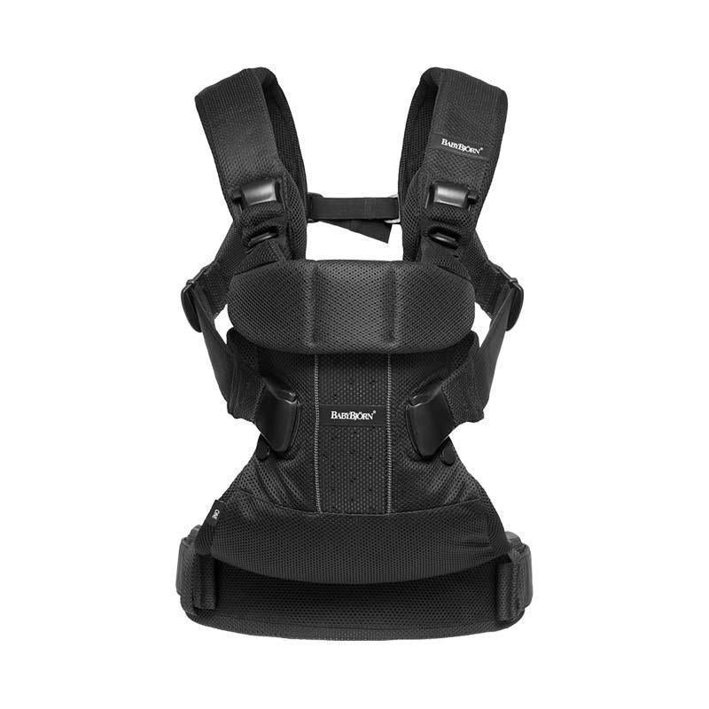 BabyBjörn Baby Carrier One Air 嬰兒揹帶 網眼 瑞典品牌-黑色 Black-Suchprice® 優價網