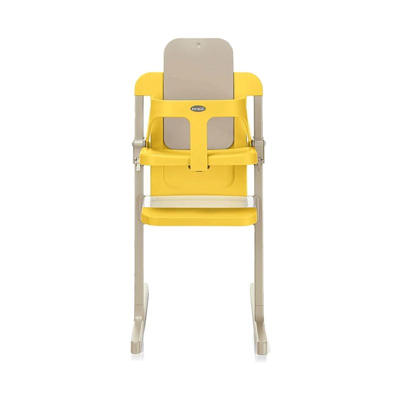 Brevi Slex Evo 成長型兒童高腳餐椅 初生以上 意大利製造-黃色 Yellow-Suchprice® 優價網