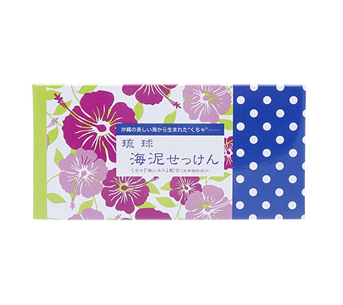 CHINOSHIO地之塩社 琉球海泥皂, 2個入, 100g X2, 肥皂 洗面皂 沐浴皂 日本製造-Suchprice® 優價網