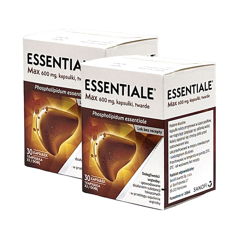 Essentiale Max 健肝素 600mg 30粒盒裝 平行進口-1盒-Suchprice® 優價網