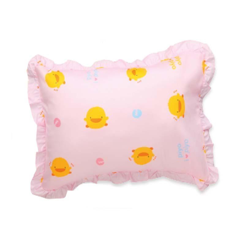 黃色小鴨 PiyoPiyo 兒童透氣枕 台灣品牌-粉紅色 Pink-Suchprice® 優價網