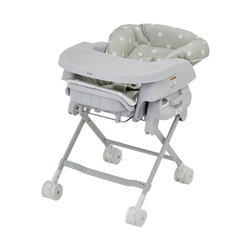 Katoji 嬰兒高身手動搖椅-灰色點點-Suchprice® 優價網