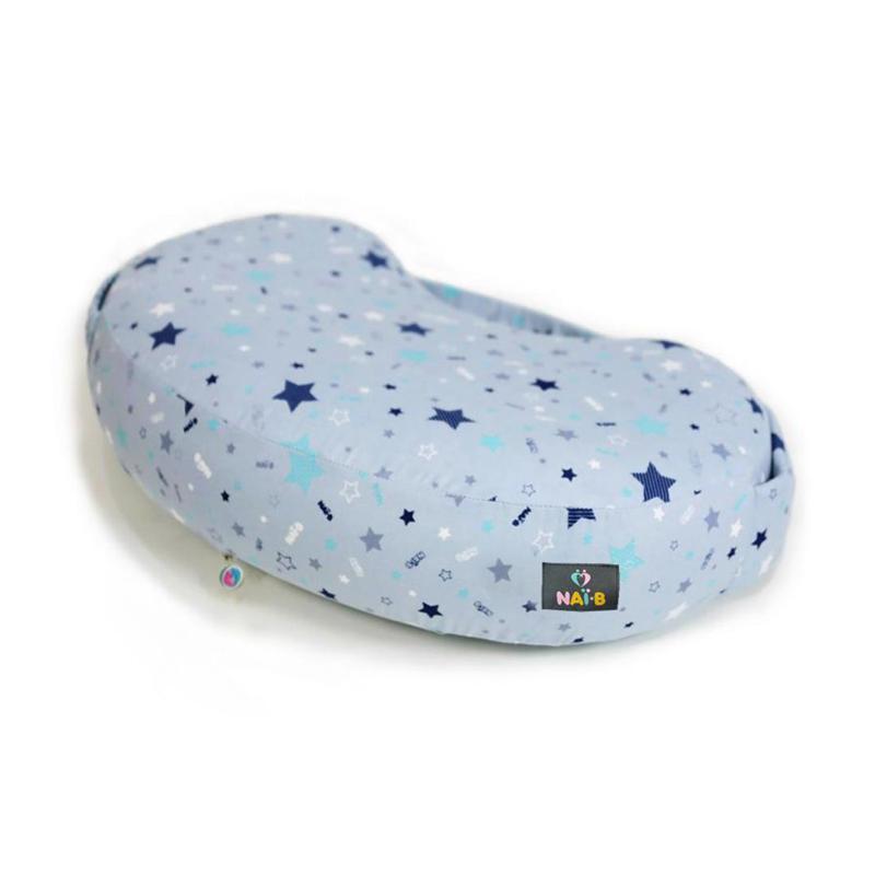 NAI-B 充氣式嬰兒哺乳枕 韓國品牌-灰色-Suchprice® 優價網
