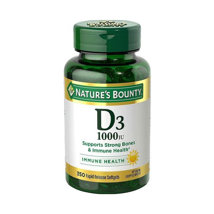 Nature’s Bounty Vitamin D3 1000IU 350 Softgels-Suchprice® 優價網