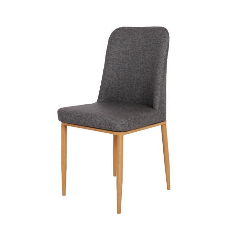 Suchprice® 優價網 A11 木紋金屬腳餐椅-灰色 Grey-1張-Suchprice® 優價網
