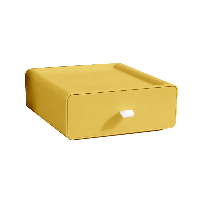 Suchprice® 優價網 P43 多色可疊加桌上收納抽屜儲物盒-黃色-Suchprice® 優價網