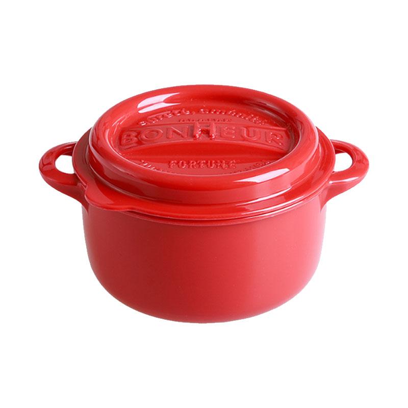 YAMADA imitation enamel pot plastic crisper food box - Suchprice